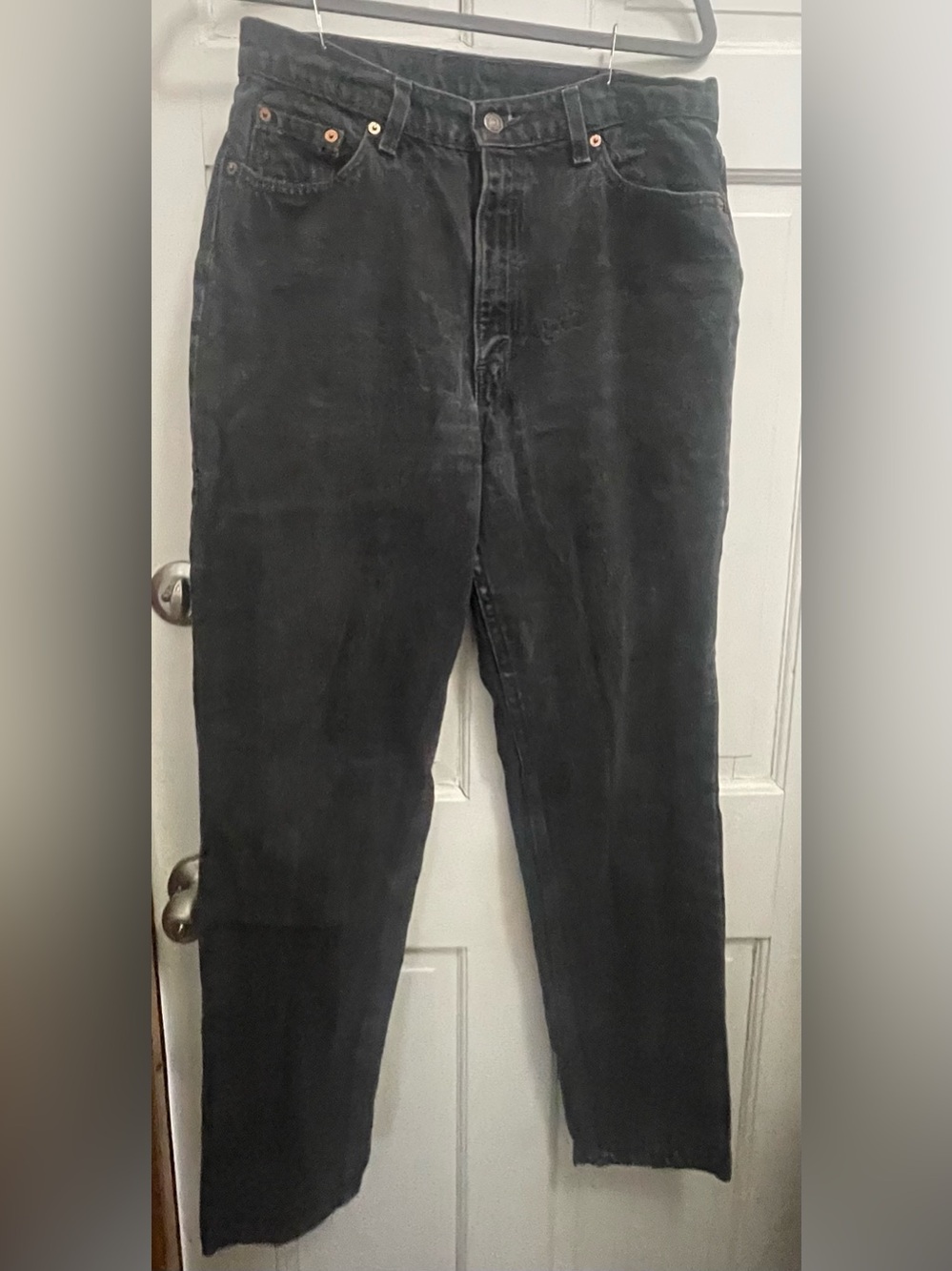 Levi's Black Straight-Leg Women's Jeans